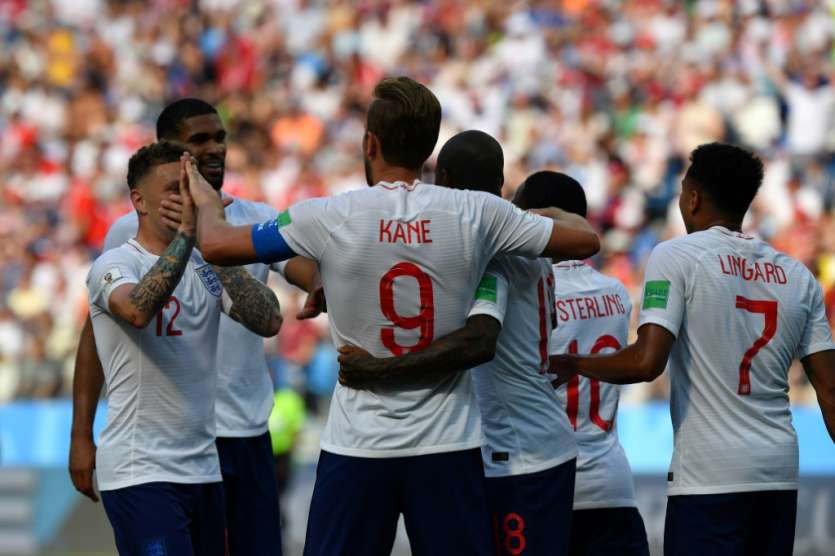 L'Angleterre victorieuse 6-1 du Panama, le 24 juin 2018 à Nijni Novgorod