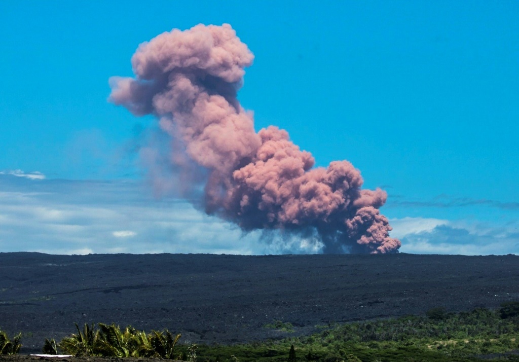éruption Volcanique En Mer - Auckland Nouvelle Zélande Fake