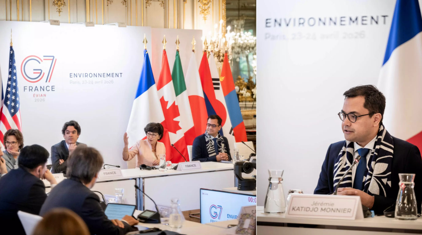 La Nouvelle-Calédonie invitée au G7 environnement pour défendre les réserves marines