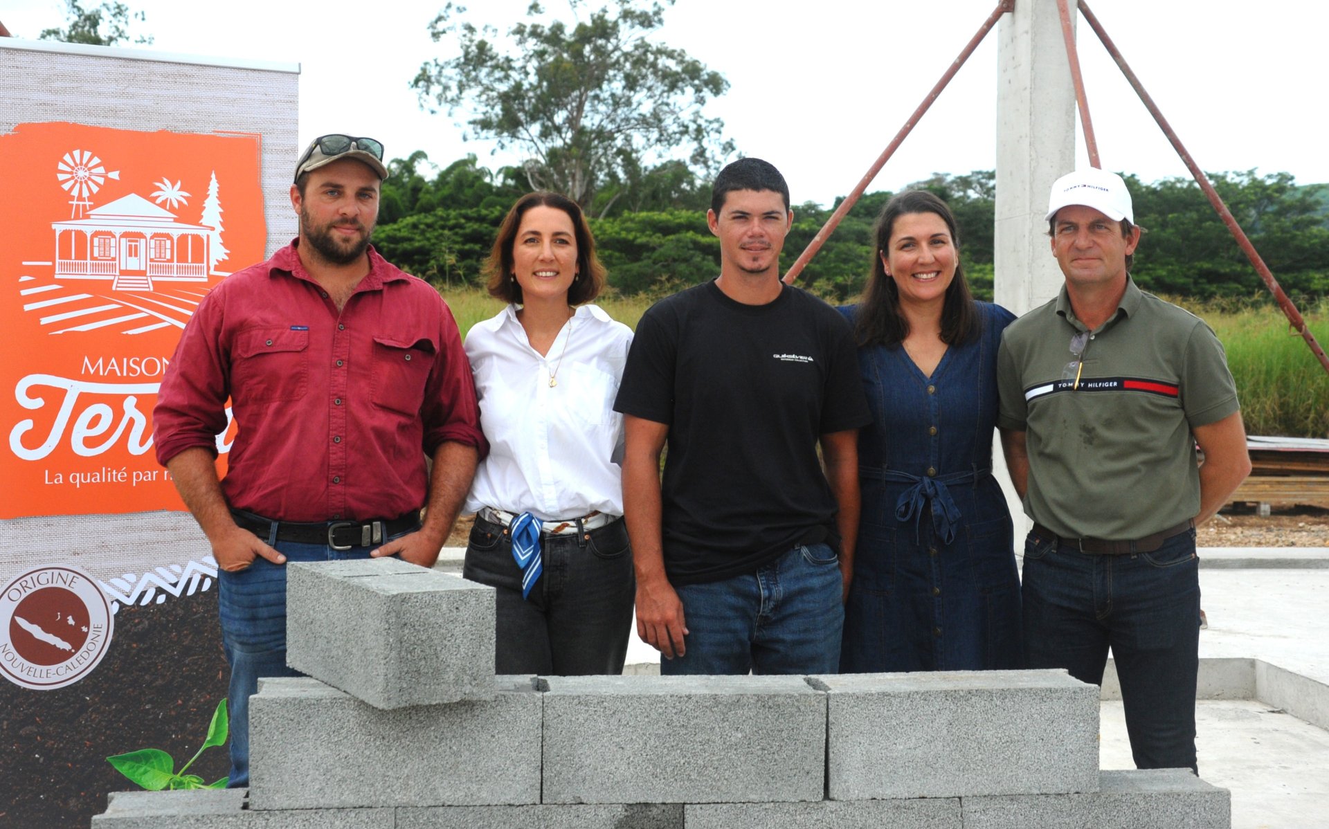 Une usine de transformation des produits agricoles sort de terre à La Foa
