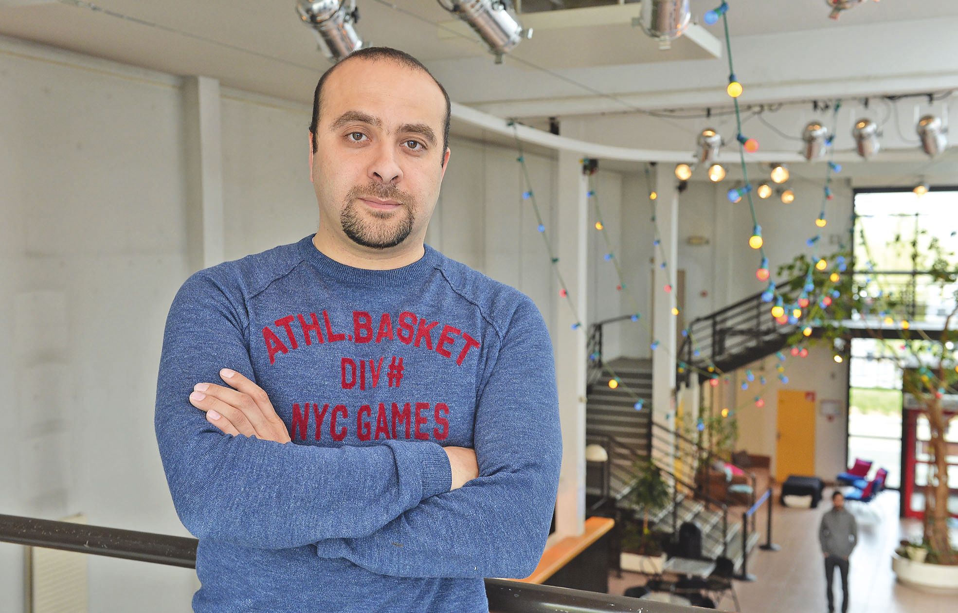 Ismael Saidi, metteur en scène, joue dans la pièce.