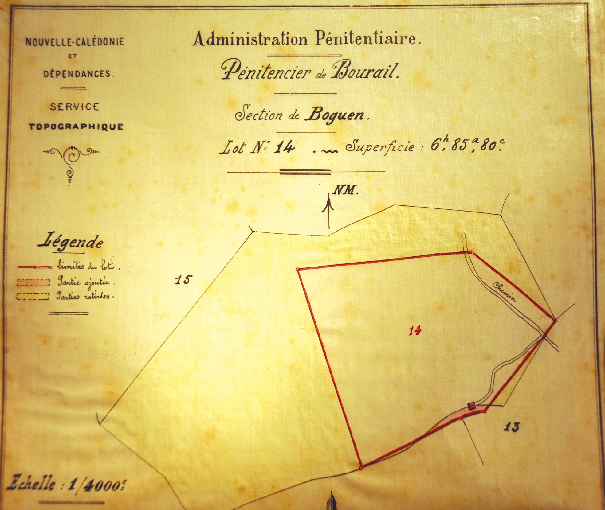 3 > Jean Campot va  demander à changer  de lot, son terrain étant impropre à la culture.