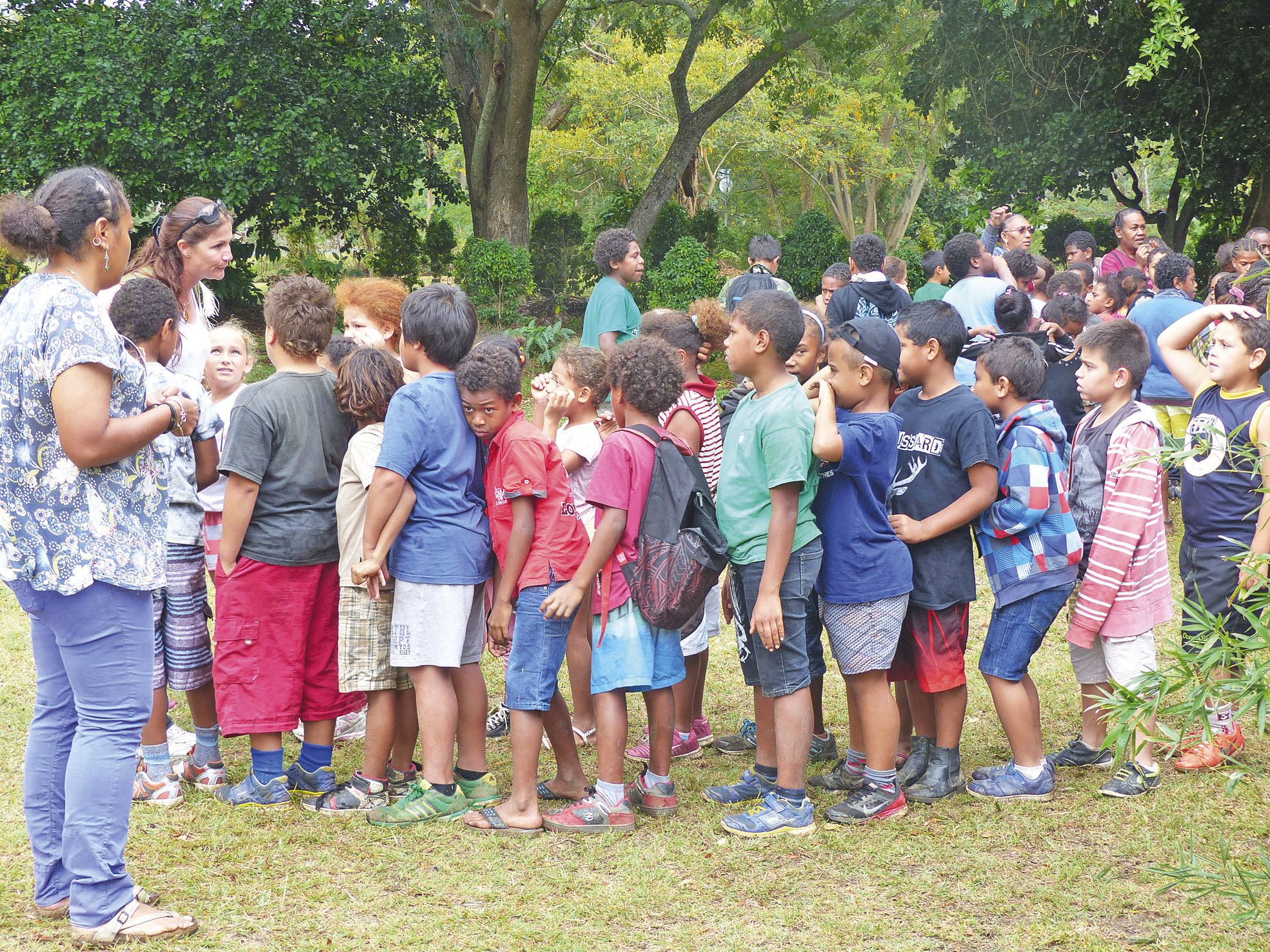 Les primaires de l\'école publique de Voh ont clôturé par cette journée une semaine complète dédiée au patrimoine.