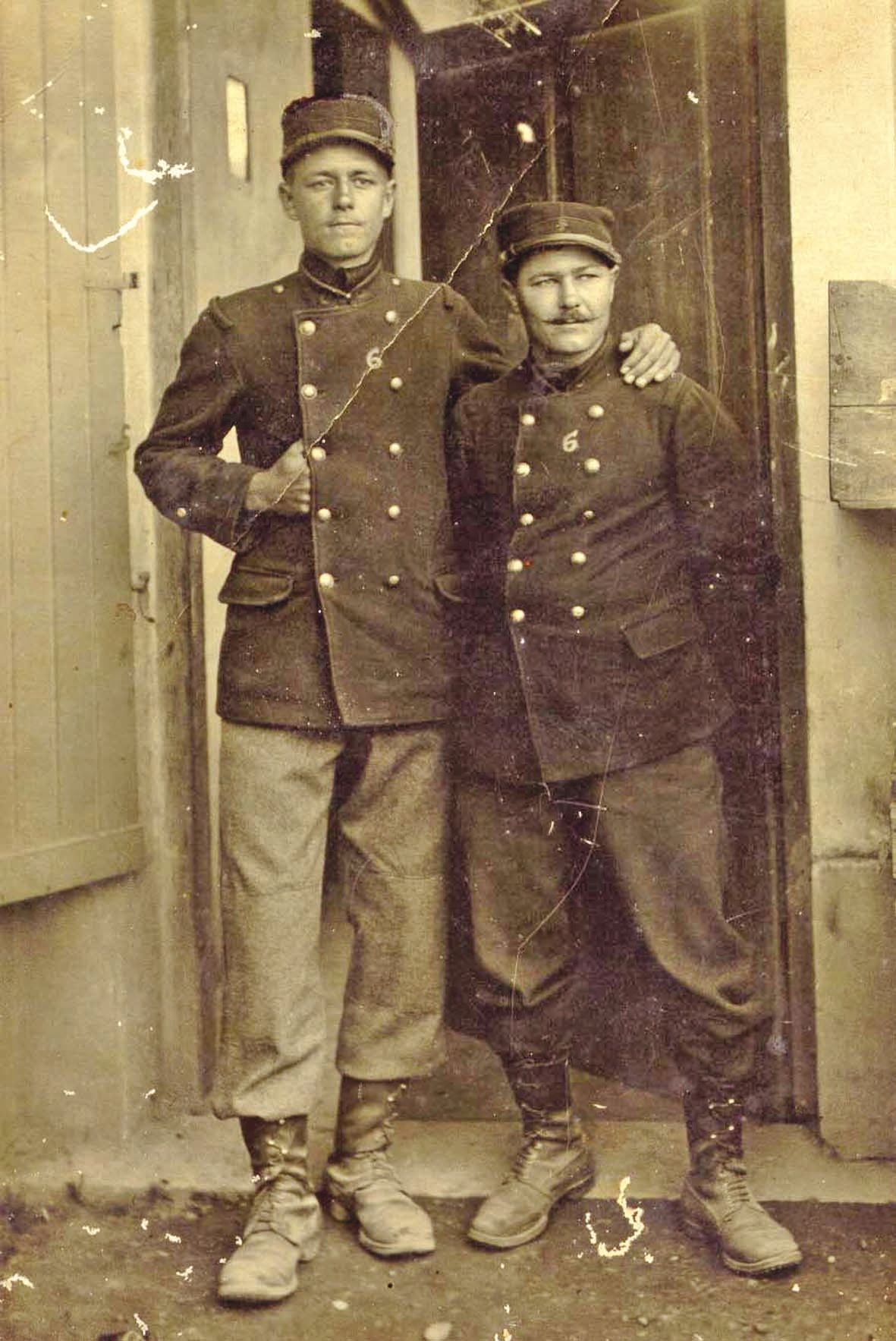 Henri et Lucien Huyard.