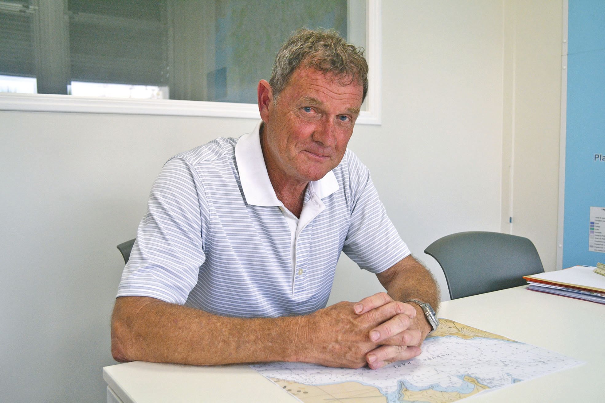 Hôtel de ville, le mardi 20 septembre. Outre l’urbanisme, Daniel Leroux est en charge de la voirie, des constructions publiques et de la gestion domaniale.