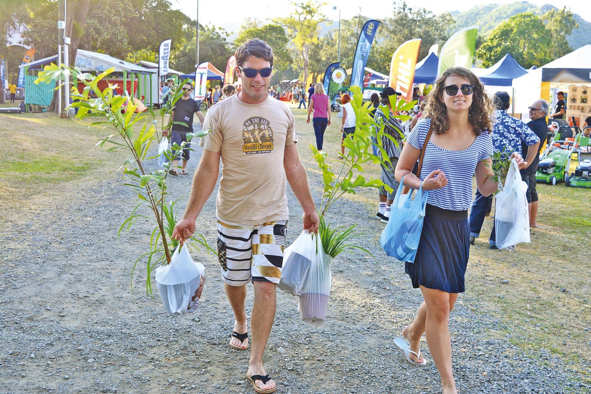 Venus de Nouméa, Julien et Laure ont été « agréablement surpris » de trouver tout ce dont ils avaient besoin « et même plus ».