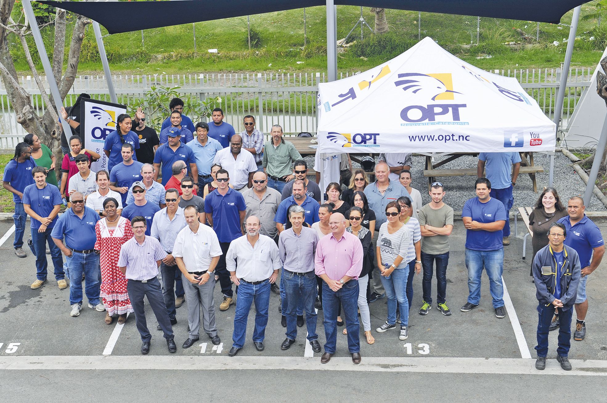 Une soixantaine d’agents de l’OPT travaillent dans le centre de production et de maintenance client refait à neuf.