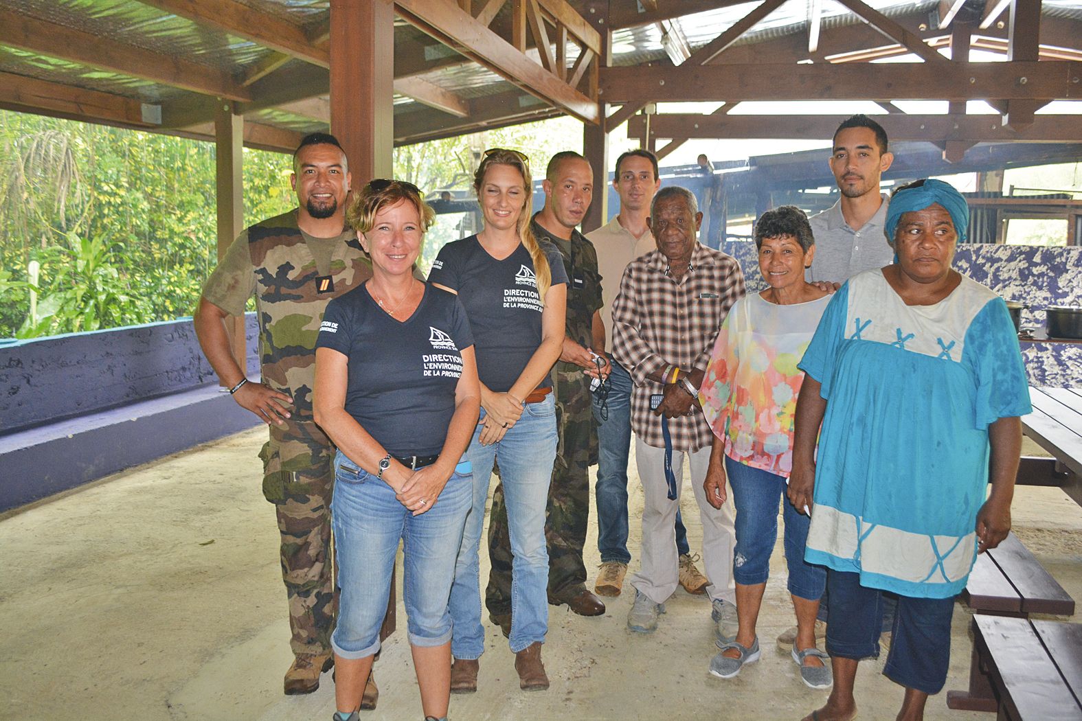 Laurence Bachet et Isabelle Jurquet, chef de service connaissance biodiversité territoire, et les membres de la ZCO sont venus mercredi.