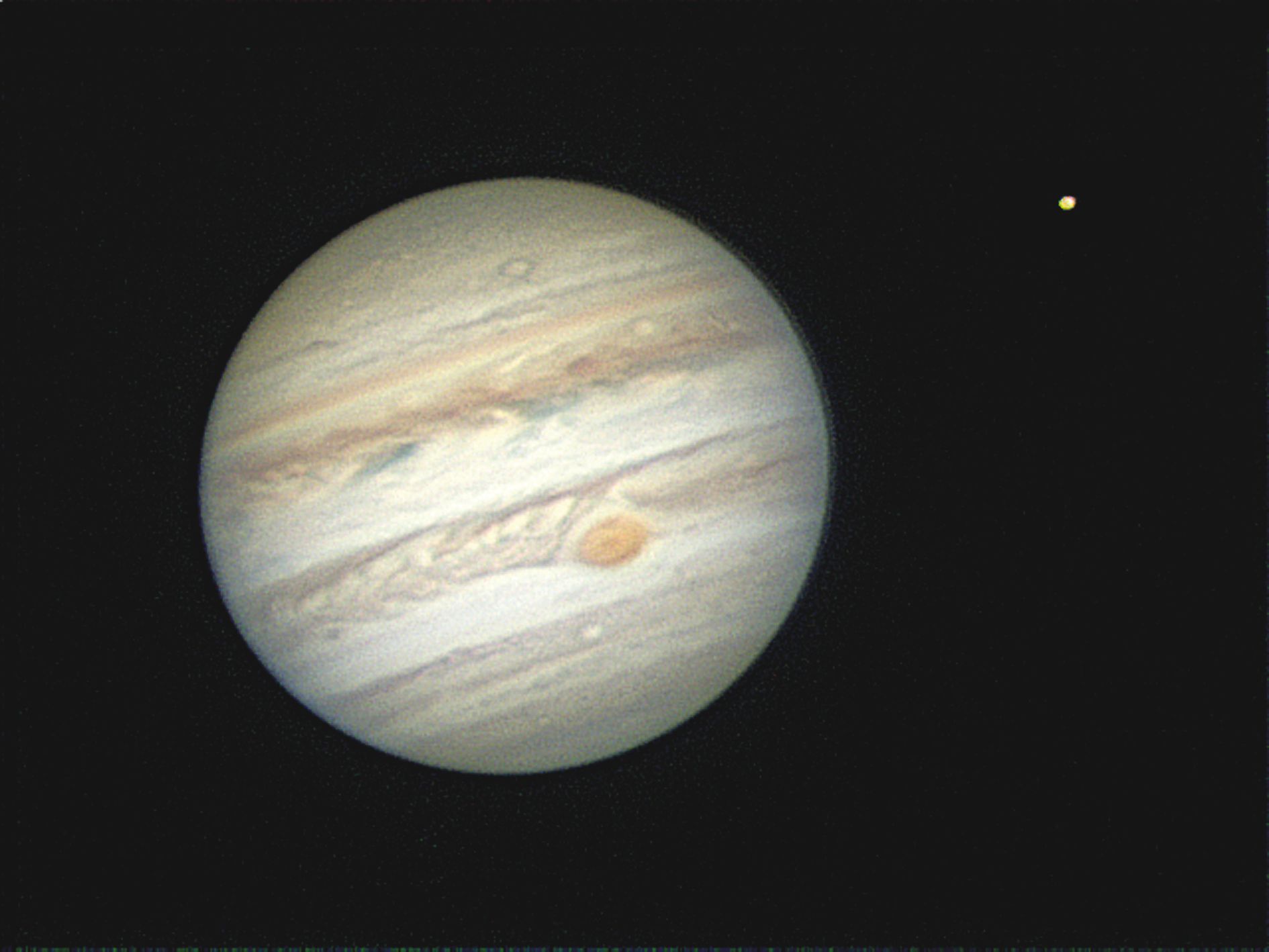Jupiter, photographiée en avril 2017.