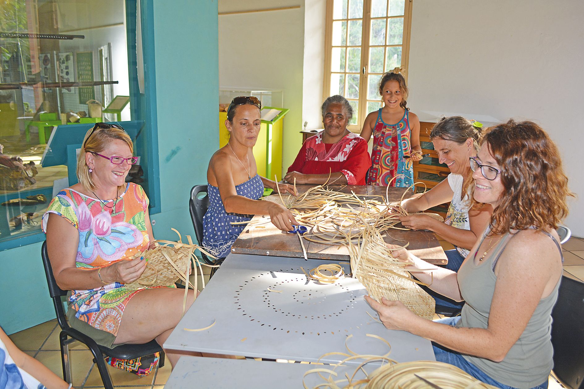 Rose Moiteu animera l’atelier tressage de pandanus,  le 11 octobre.