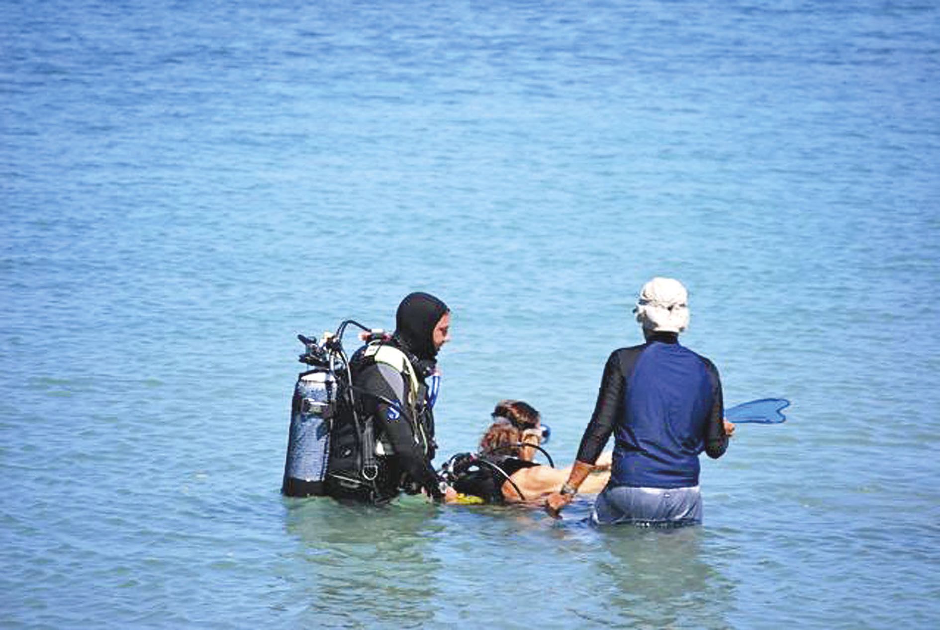 Lors du Téléthon 2016, les instructeurs du POP club Nouméa ont effectué une cinquantaine de baptêmes à la baie des Citrons.