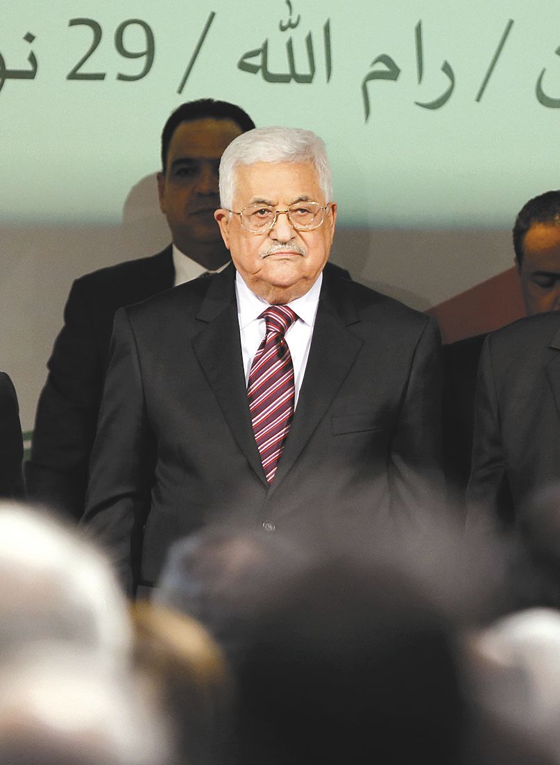 Le chef de l’Autorité palestinienne, le président Abbas,âgé de 82 ans, est de plus en plus impopulaire.