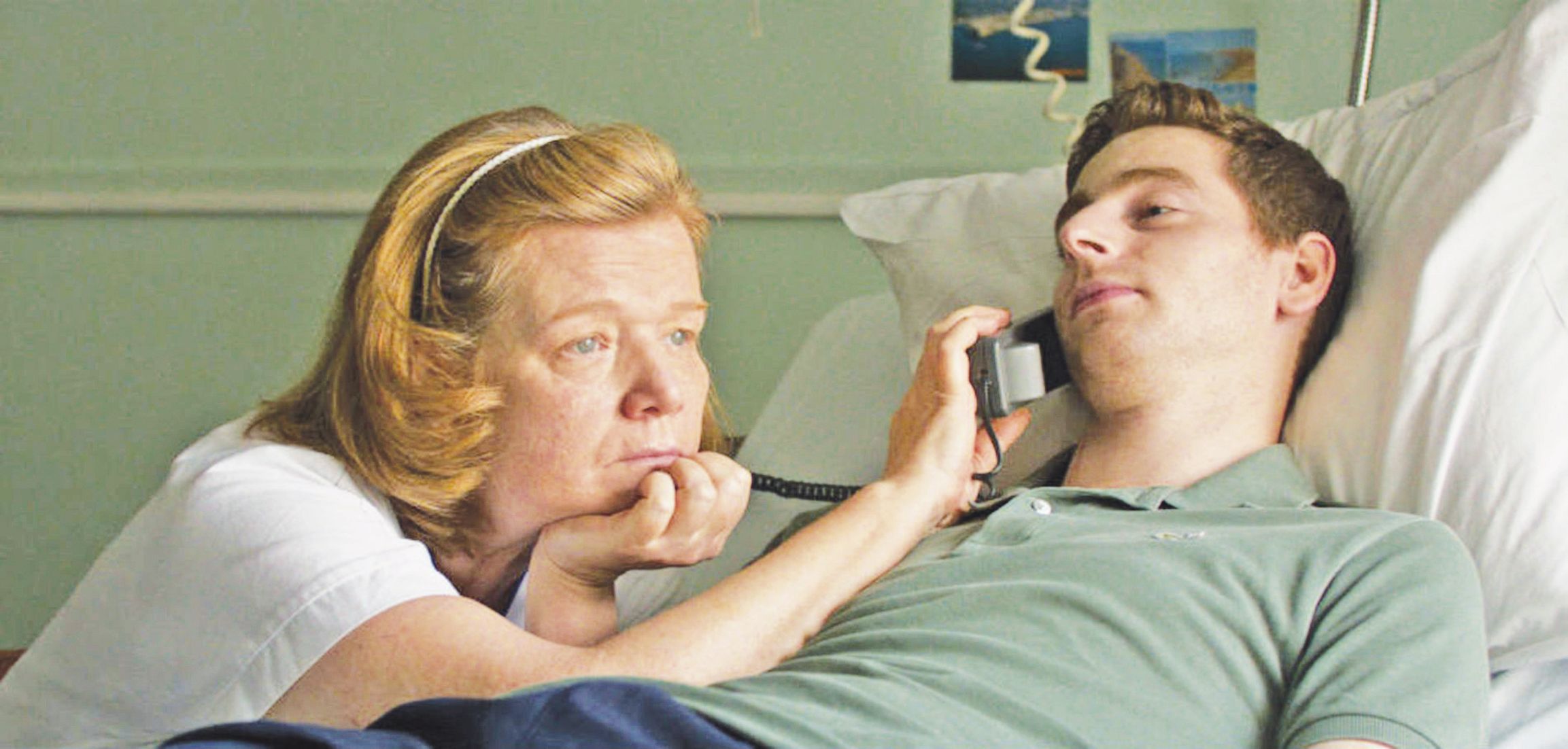 Tétraplégique, Ben ne peut plus rien faire seul, pas même tenir le téléphone.