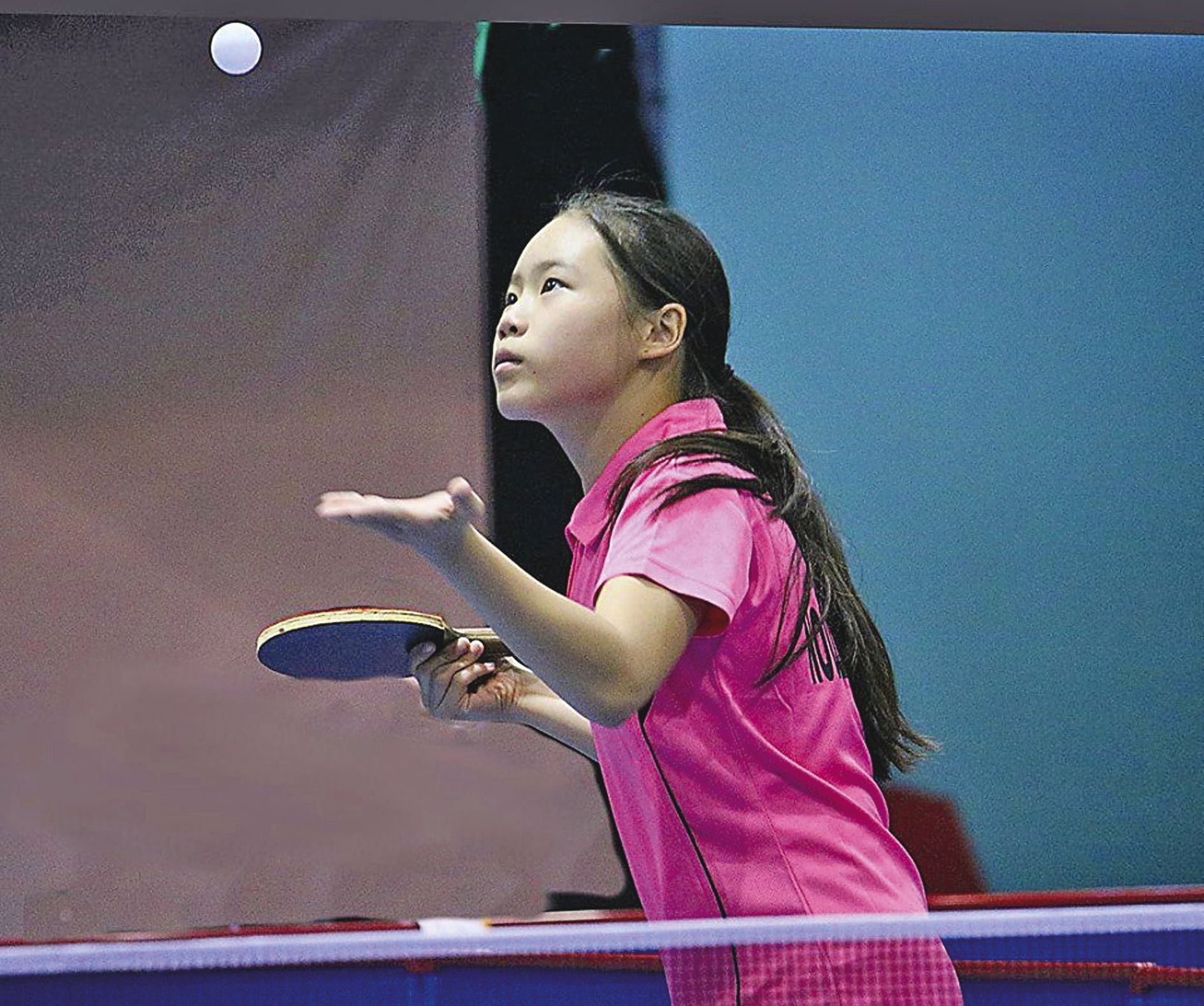 Magalie Chen s’est qualifiée pour la compétition dans la catégorie minime. 