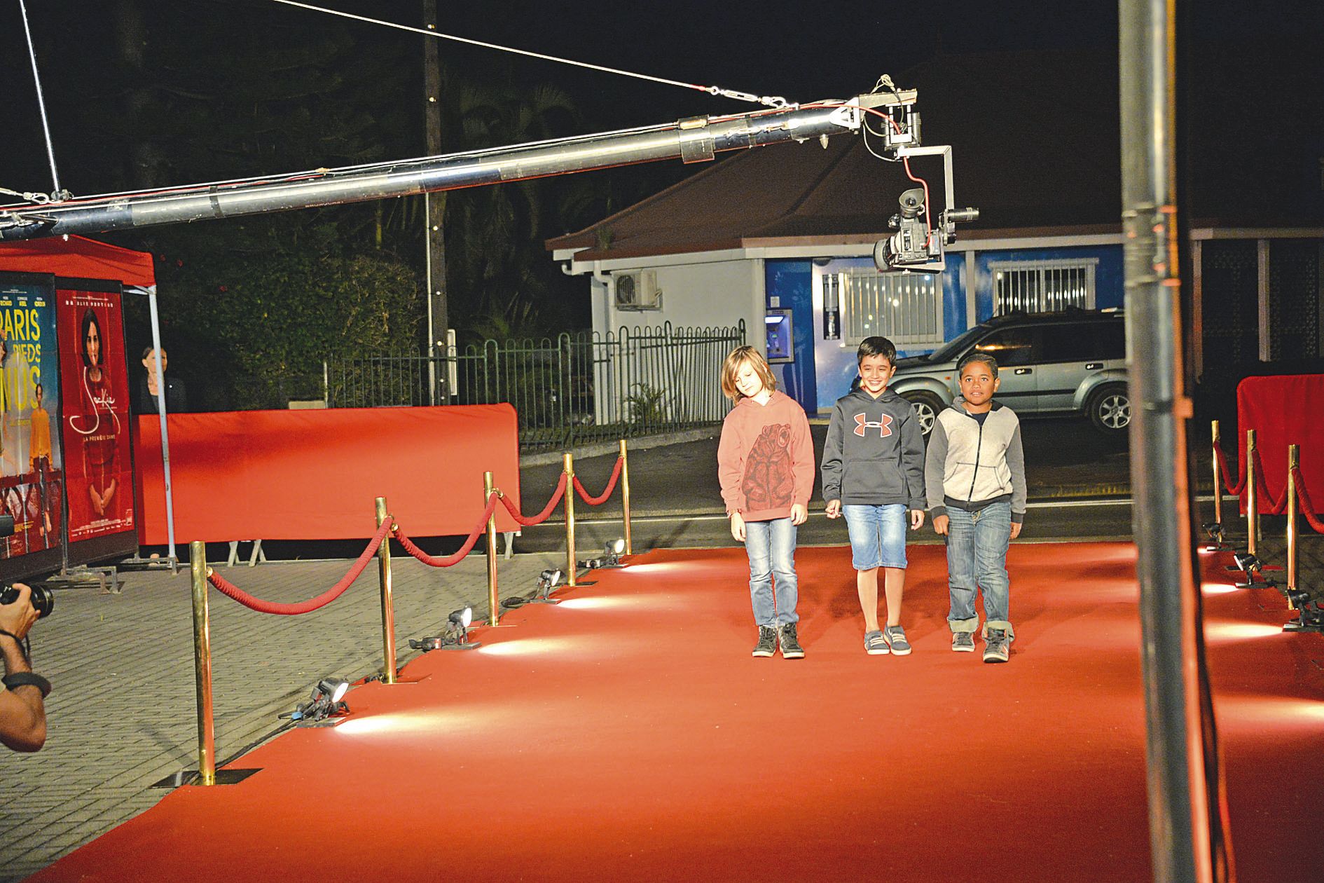 Il n\'y a pas d\'âge pour faire du cinéma, comme le prouvent  ces trois enfants en compétition pour le prix Movielis des très courts-métrages réalisés avec un téléphone ou une tablette.