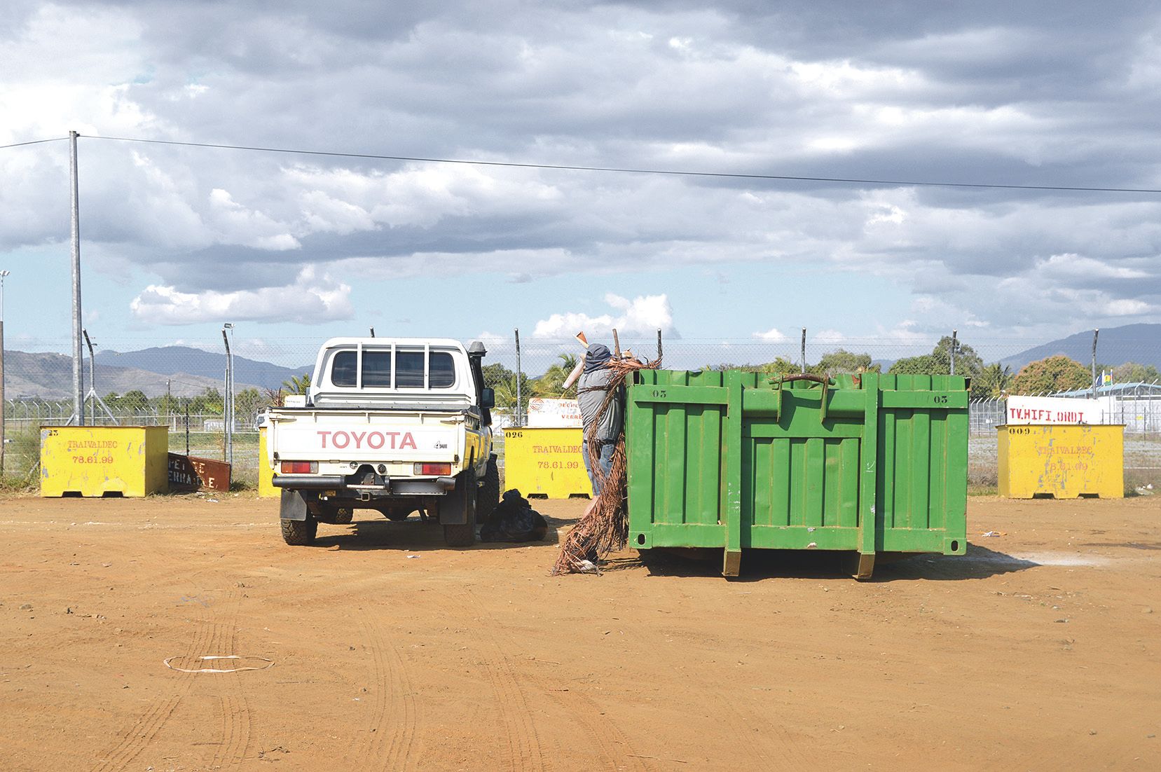 Les bennes à disposition du public sont vidées plus régulièrement depuis le 11 août.