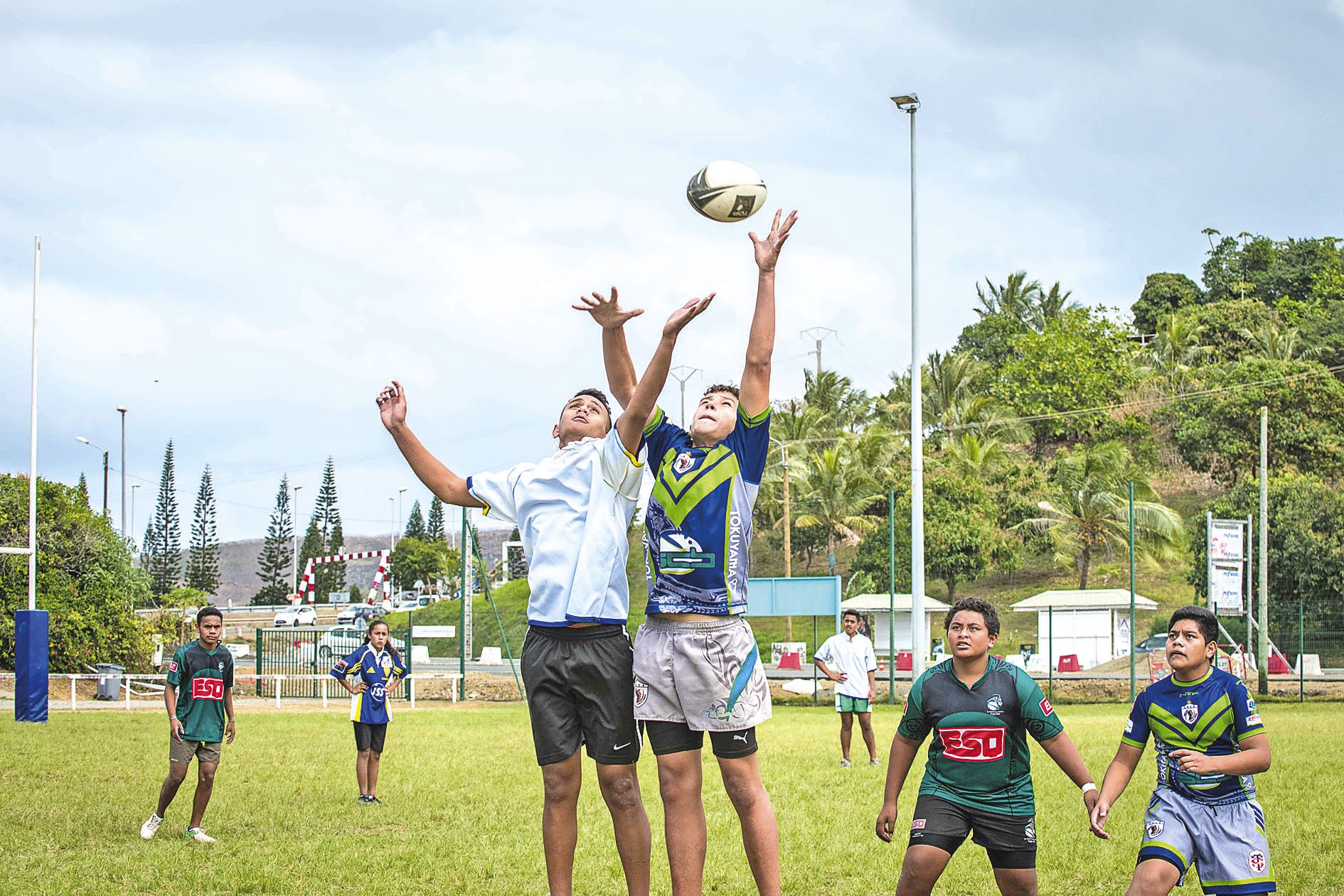 Les moins de 14 ans ont démontré une aisance technique très prometteuse tout au long de la journée.