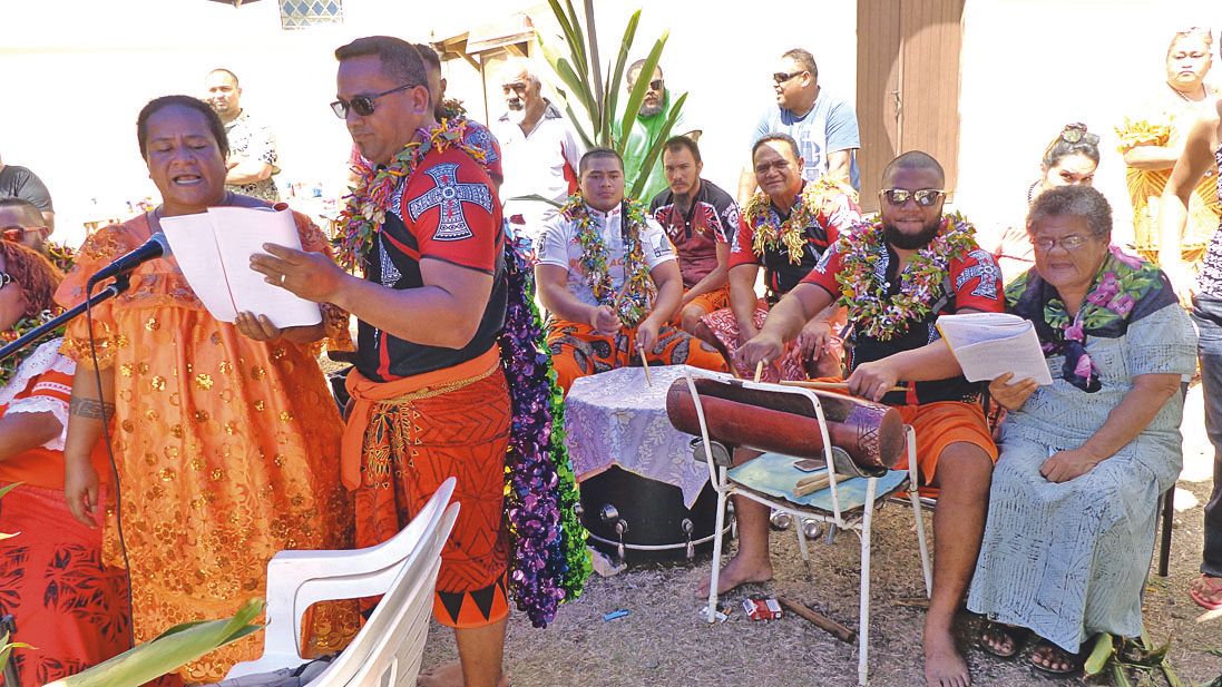 Le groupe de musique Mauga-Uta a animé cette journée culturelle qui était placée  sous le signe du partage et de la rencontre.