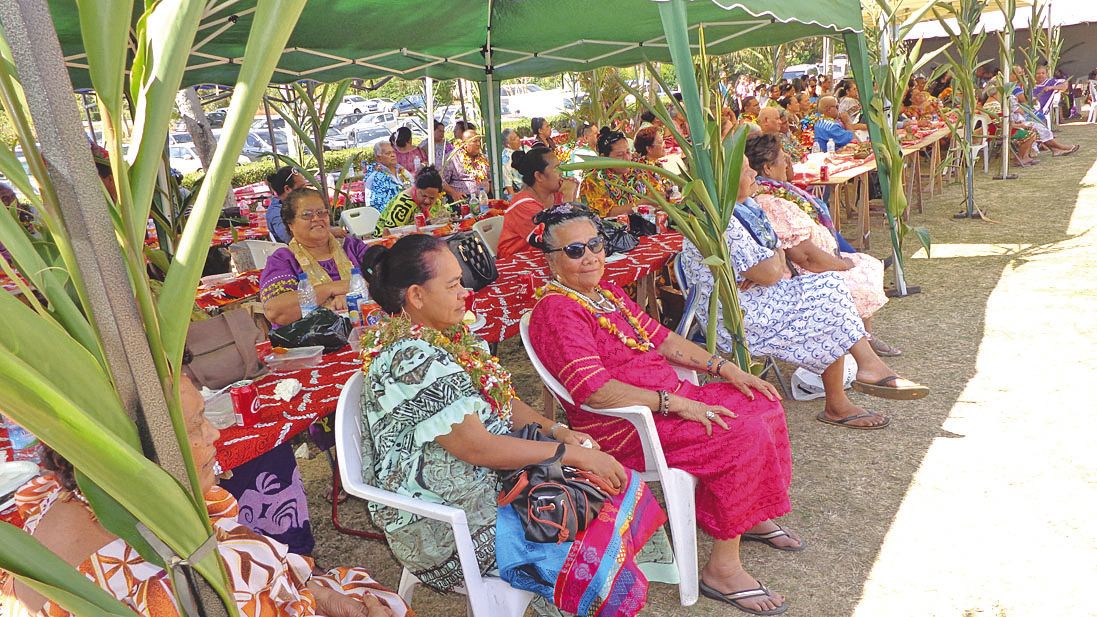 Les invités de la communauté wallisienne et futunienne sont venus de Nouméa et des  environs pour participer à cette journée. Pour certains, c’était leur première visite en Brousse.