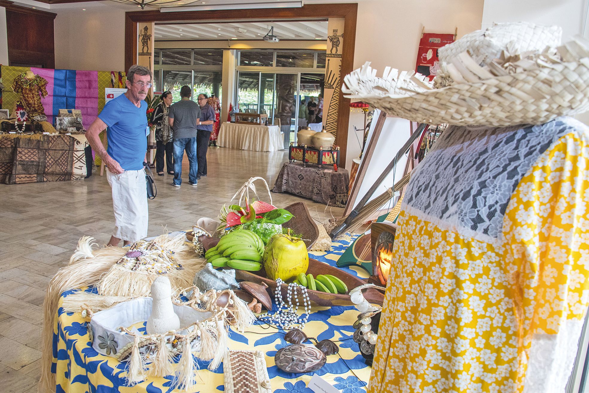 Outre la présentation des arts de la table, comme l’année dernière, le haut-commissariat a, samedi et dimanche, proposé de découvrir les arbres de son parc de six hectares dans le cadre de visites guidées par le botaniste Bernard Suprin, ainsi qu’une expo
