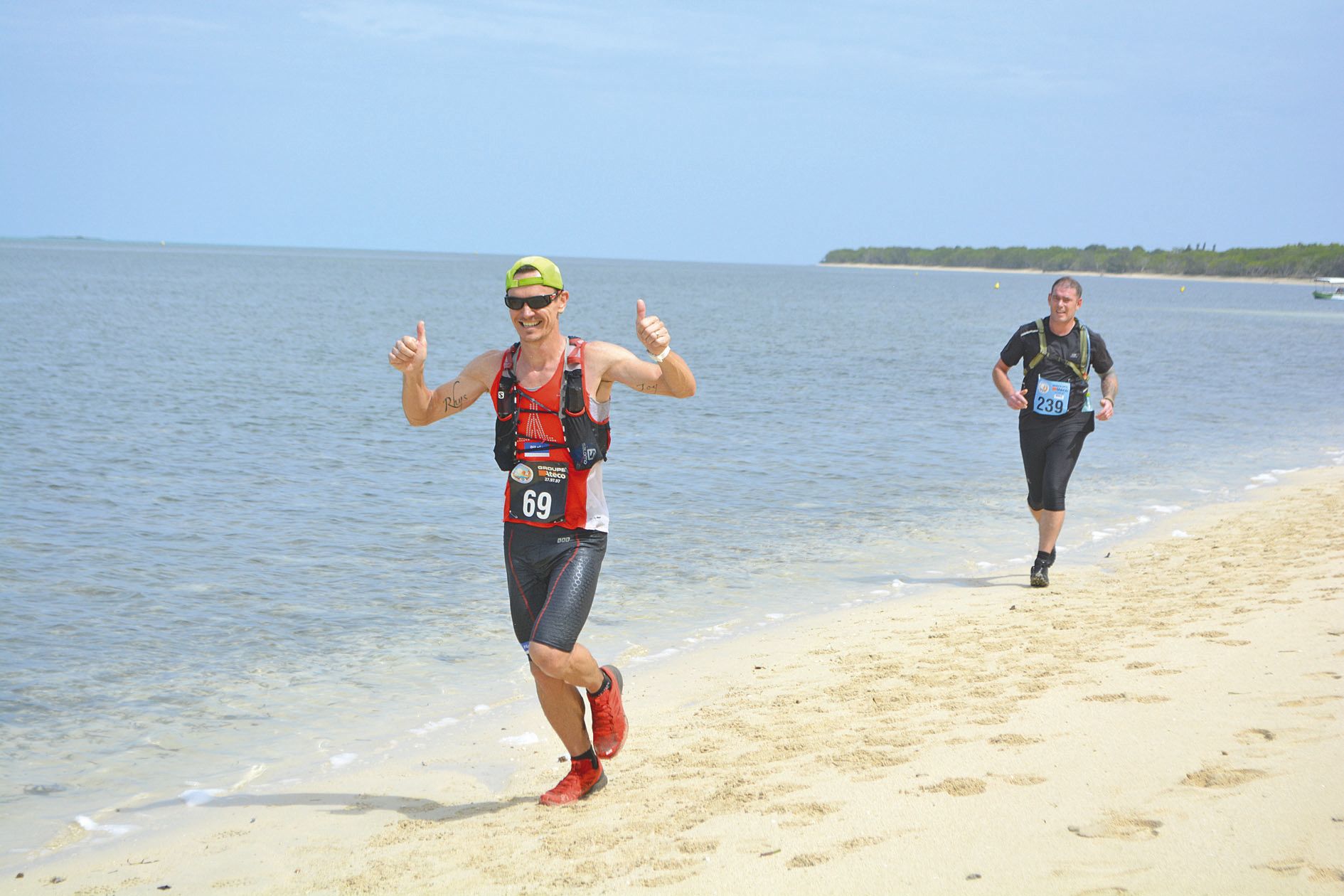 Ludovic Lanceleur, qui participait pour la première fois au Trek des Erythrines, a avalé les 27 kilomètres en 2 h 28, finissant premier. « Le cadre est exceptionnel. Je savais qu’en venant ici j’allais me faire plaisir et je ne me suis pas trompé. Un magn
