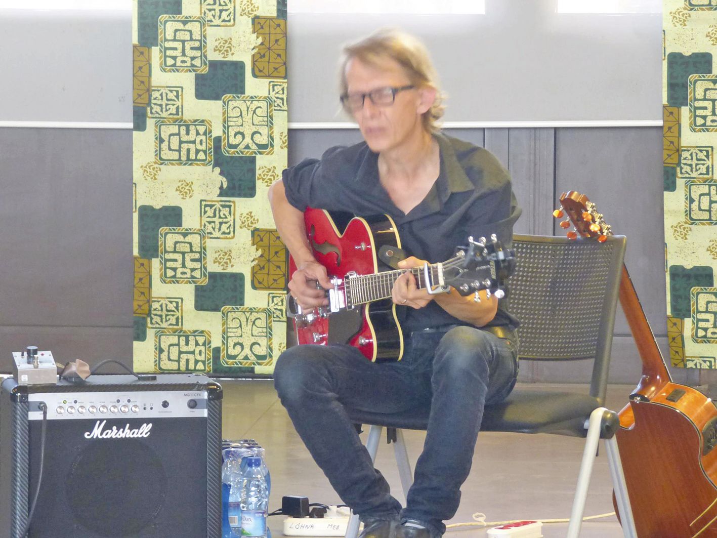 Bastien Lallemant a plongé les participants dans un monde de rêves où certains s’y sont laissé prendre pour une douce sieste.