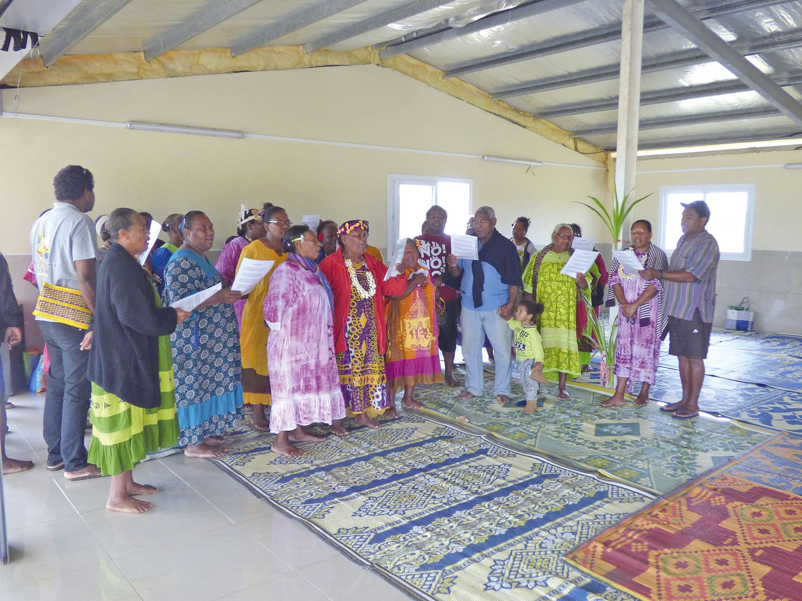 Ces deux journées ont débuté par une cérémonie d’ouverture bercée par la troupe de danse de l’association Cahnaewekë Ihmahma. Des chorales ont pris la suite.