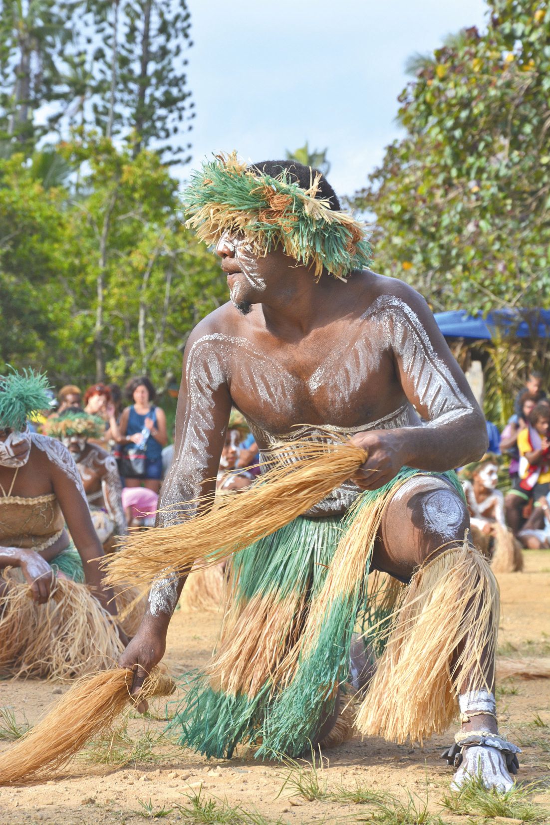 Des danses traditionnelles de Yaté et de l’île des Pins ont fait voyager les visiteurs tout au long de la fête.