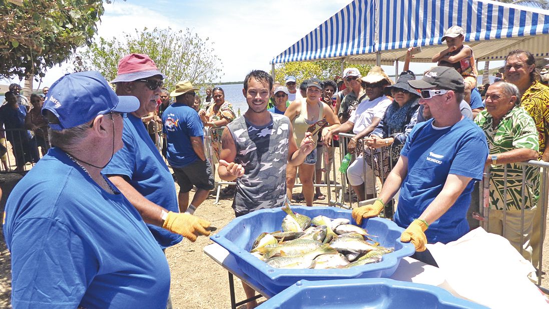 Ryan et son équipage, composé de Sarah, de Gino et de Yannick, à bord du bateau Yvan, ont remporté la compétition avec 44 prises pour un poids de 25 kilos.