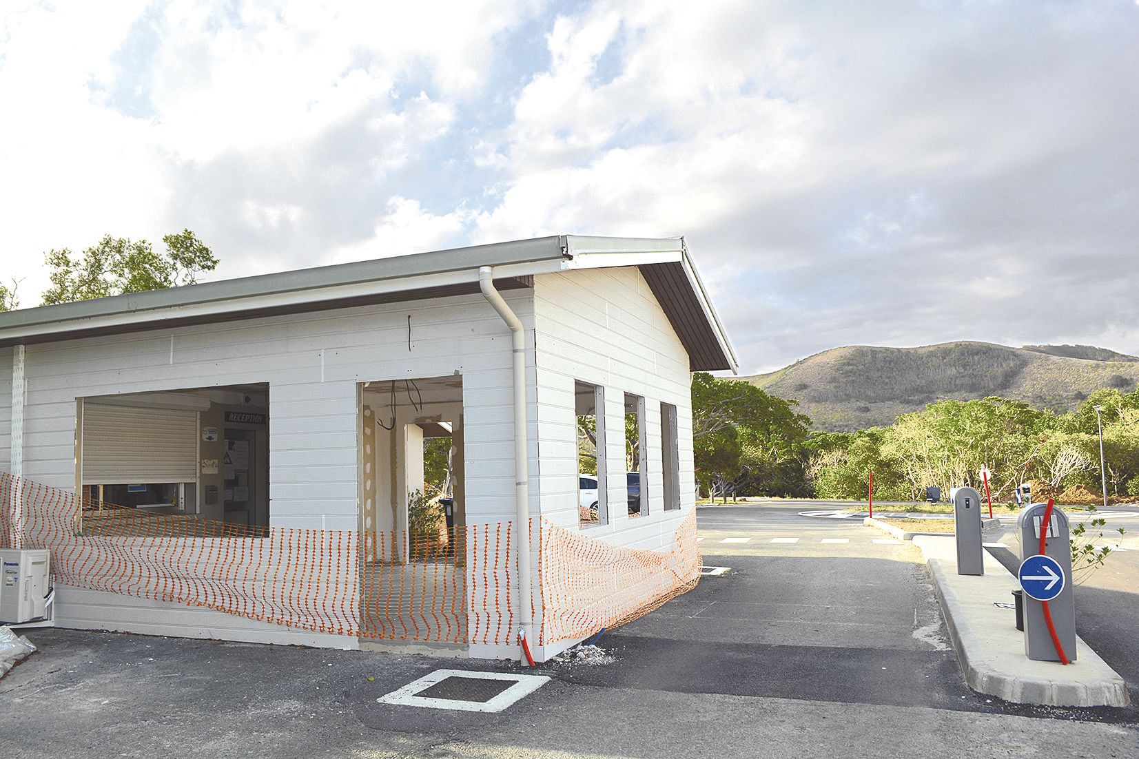 Dès le mois de décembre, les adhérents vont avoir accès à une zone d’accueil plus fonctionnelle et sécurisée.