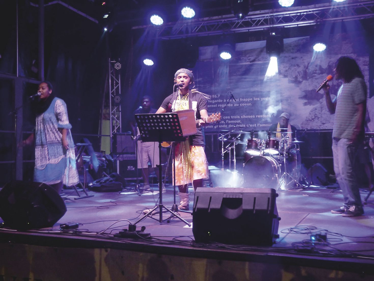 La programmation a rassemblé de nombreux spectateurs chaque jour. Venu souvent pour un groupe en particulier, le public s’est laissé conquérir par les autres, comme Jysse (notre photo) ou encore Djunias.