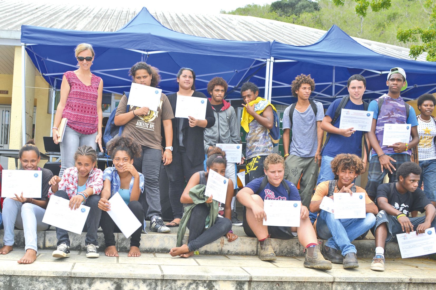 Les élèves de 3e découverte professionnelle et ceux de 4e, qui n’ont pas participé aux voyages en Nouvelle-Zélande et au Vanuatu, ont été formés aux premiers secours. Leur diplôme leur a été remis lors de cette matinée.