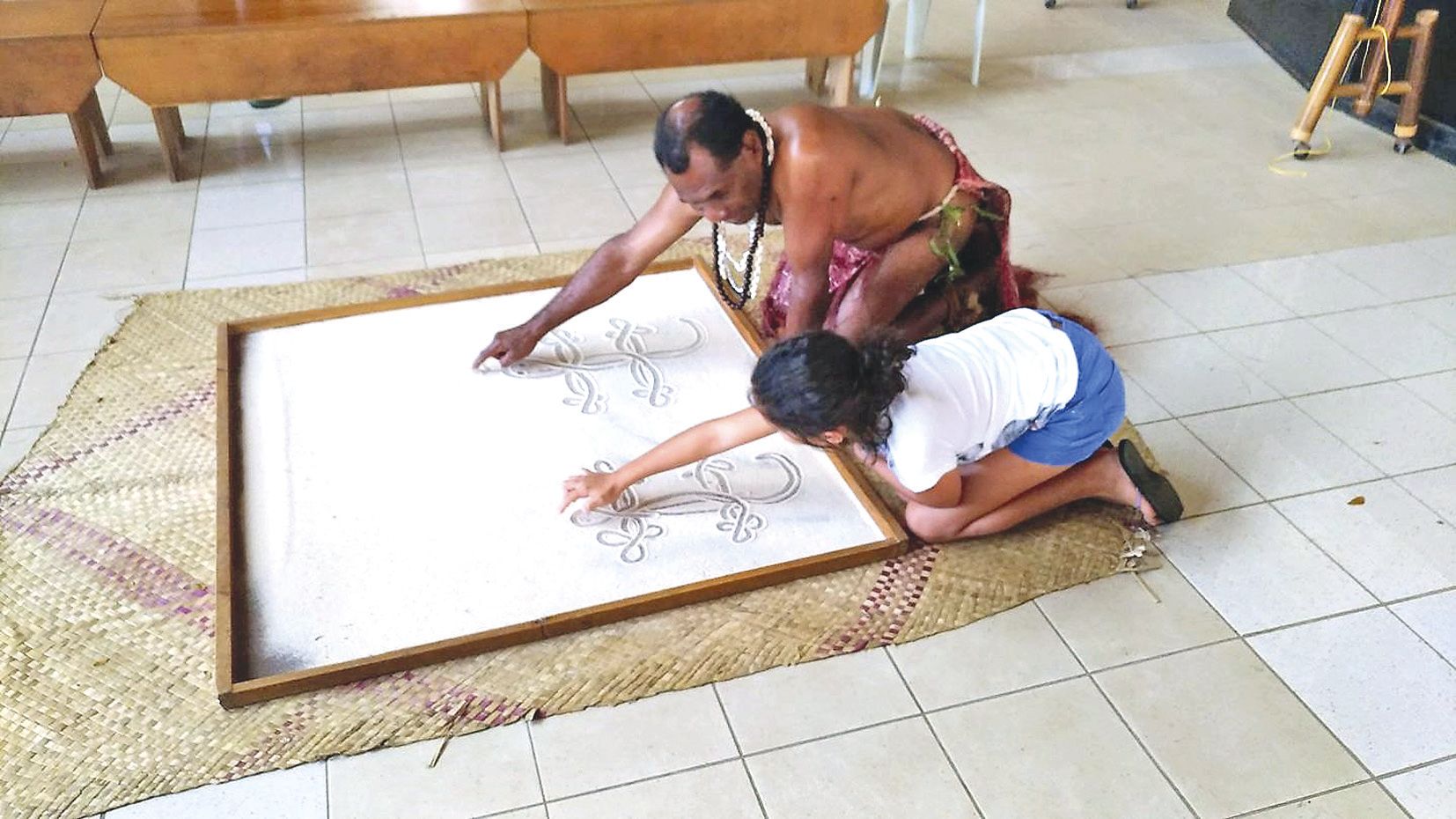 Le centre culturel du Vanuatu permet d’initier petits et grands  à la variété des cultures vanuataises.