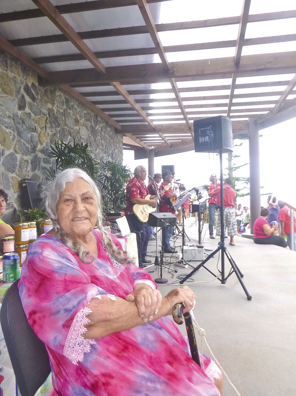 Mamie Fogliania est venue fêter le trentième anniversaire  de ce marché qu’elle a mis en place.
