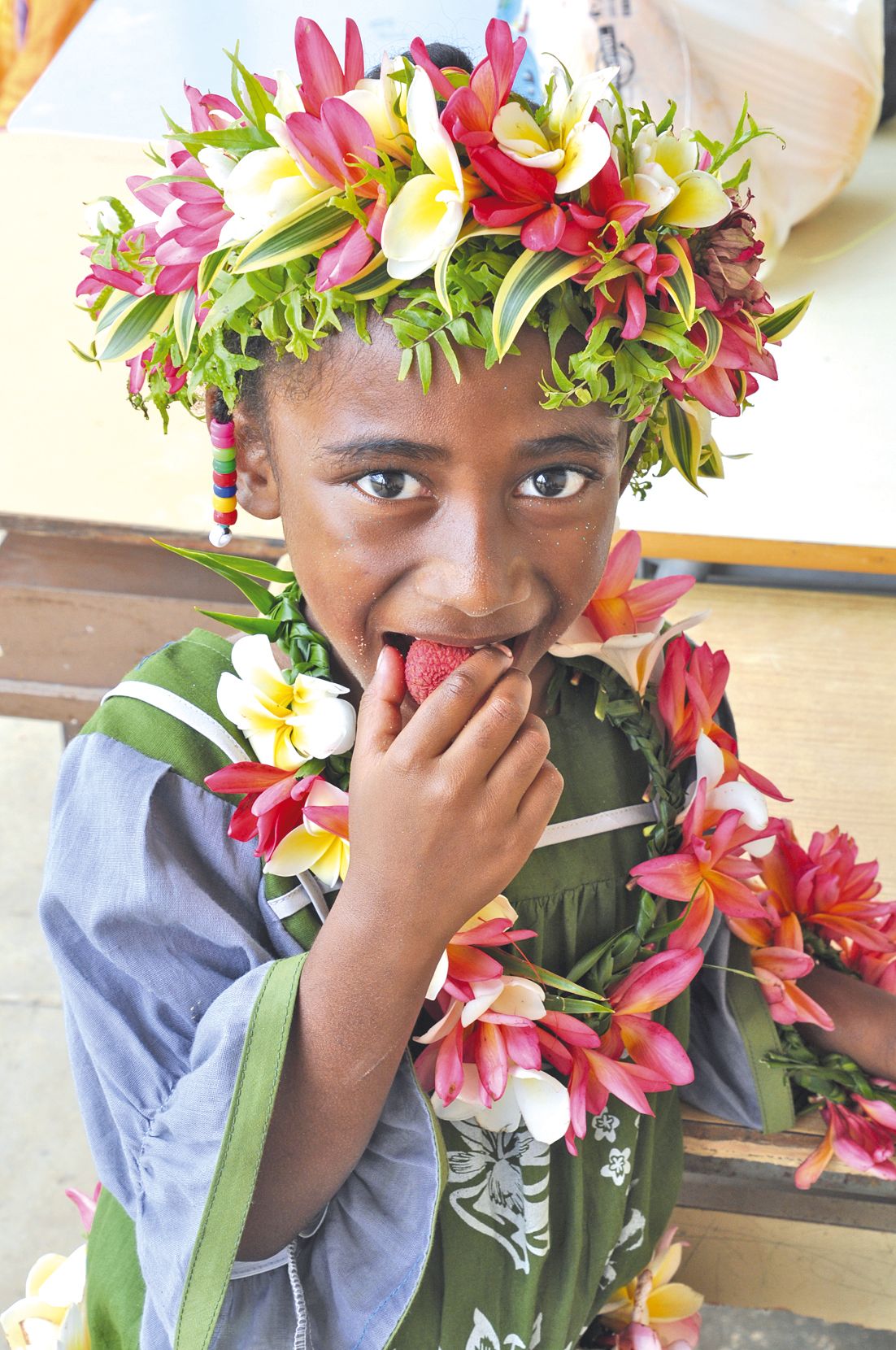 Les petits des écoles de maternelle de Tadine et de Wabao ont été conviés à participer à cette grande journée pour  laquelle ils se sont faits tout beaux.