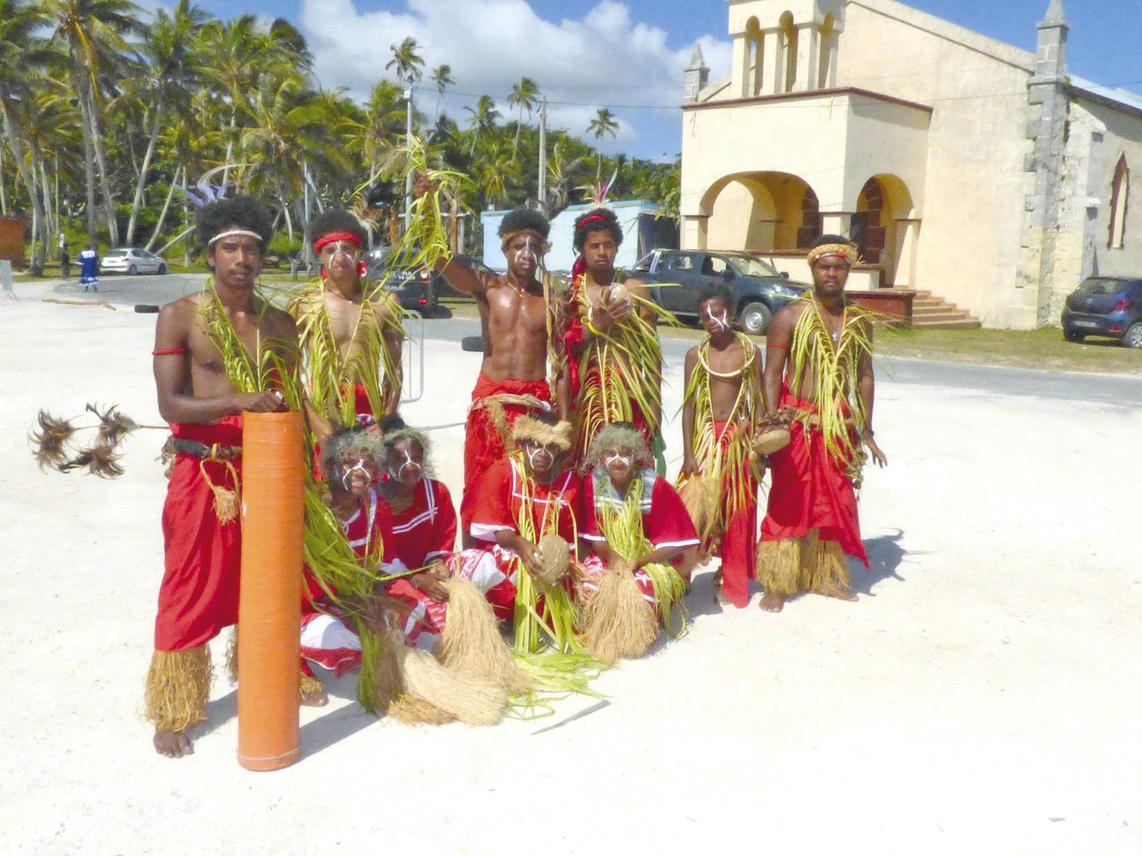 La troupe de danse Zavi ne Zavy, de Luecila, a fait montre de tout son talent pendant la manifestation.
