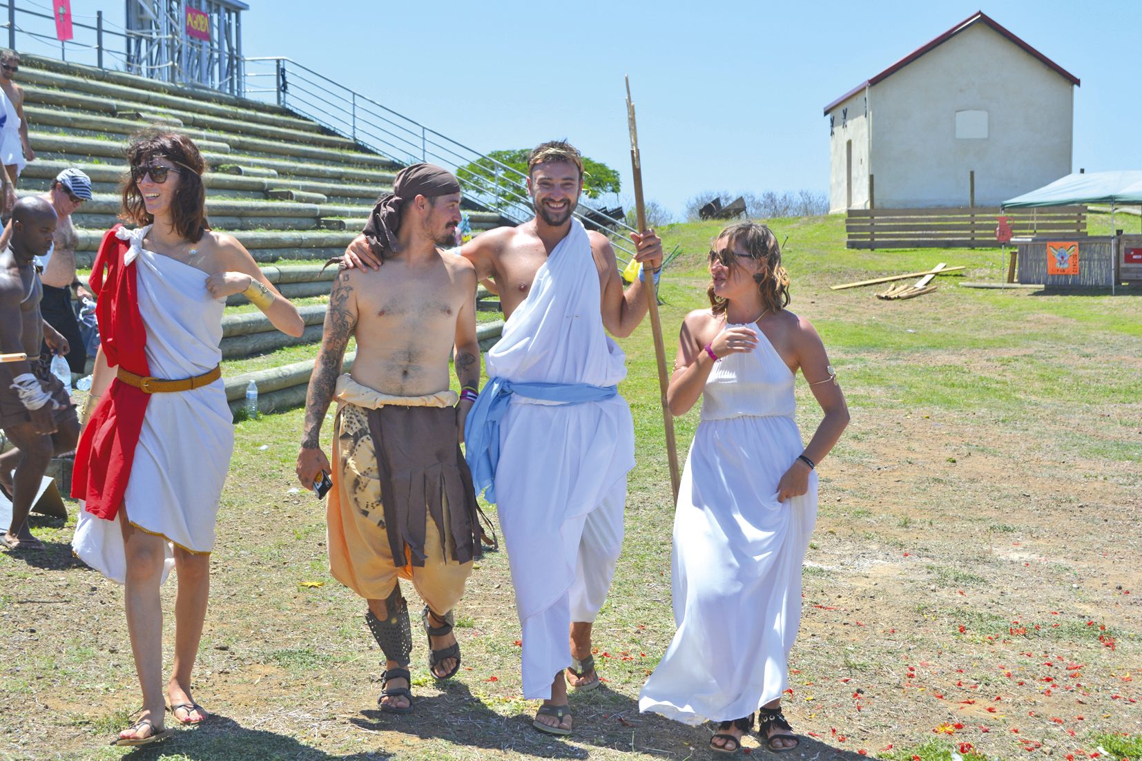 Le site du fort Téremba a servi de cadre pour cette nouvelle édition des Give Games sous le signe des olympiades.