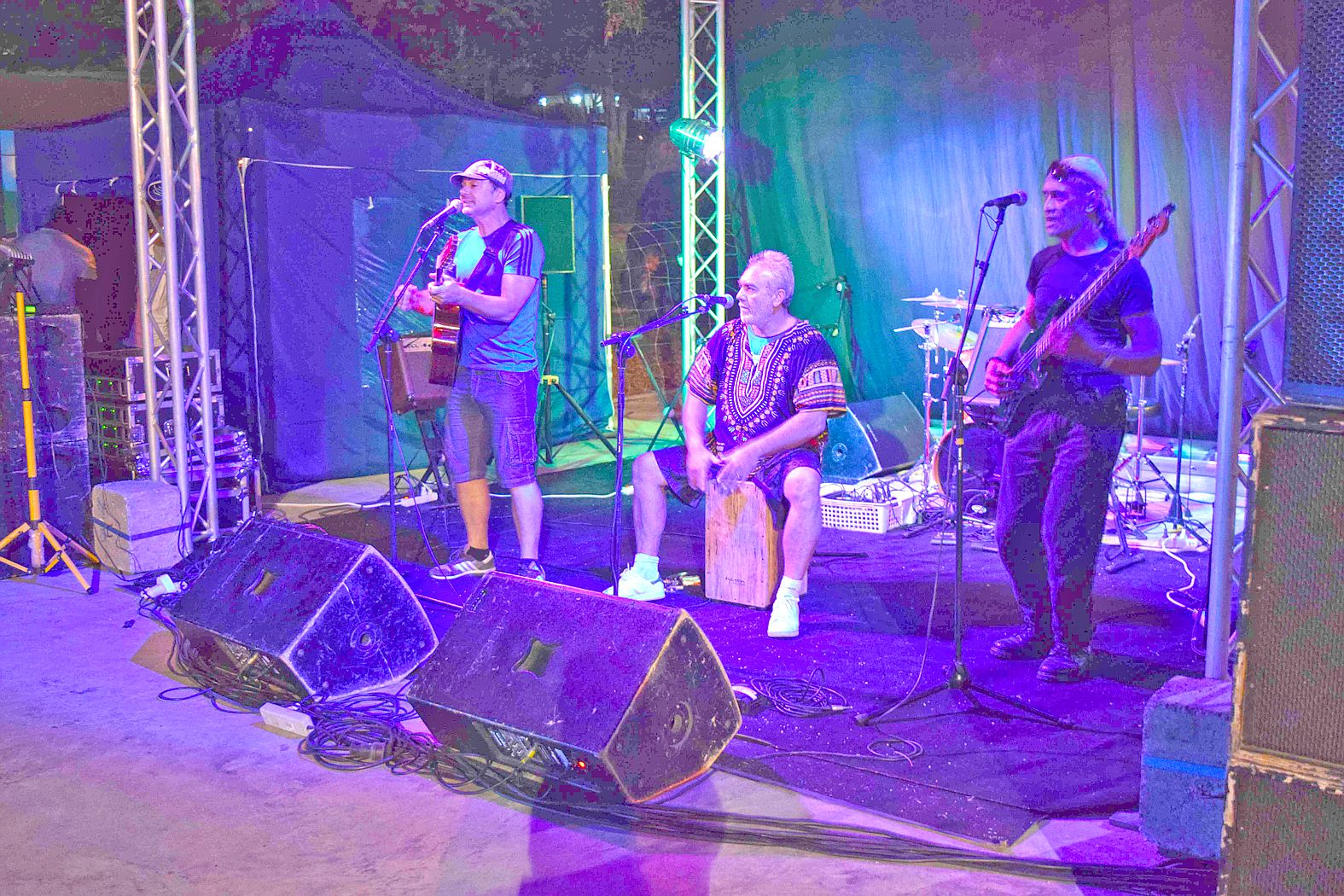 Le groupe de musique Los mojitos lors de la fête de la Musique en 2016. Ils seront sur la scène de l’Art café, au Quartier-Latin, ce soir, à 19 heures. 