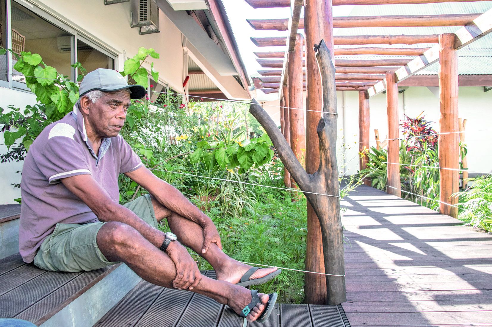 Pour Félix Midja, habitant de la tribu de Guio à Nakéty, « il n’y a jamais eu autant de dégradations. Les faits s’enchaînent. Les évadés sont là ».