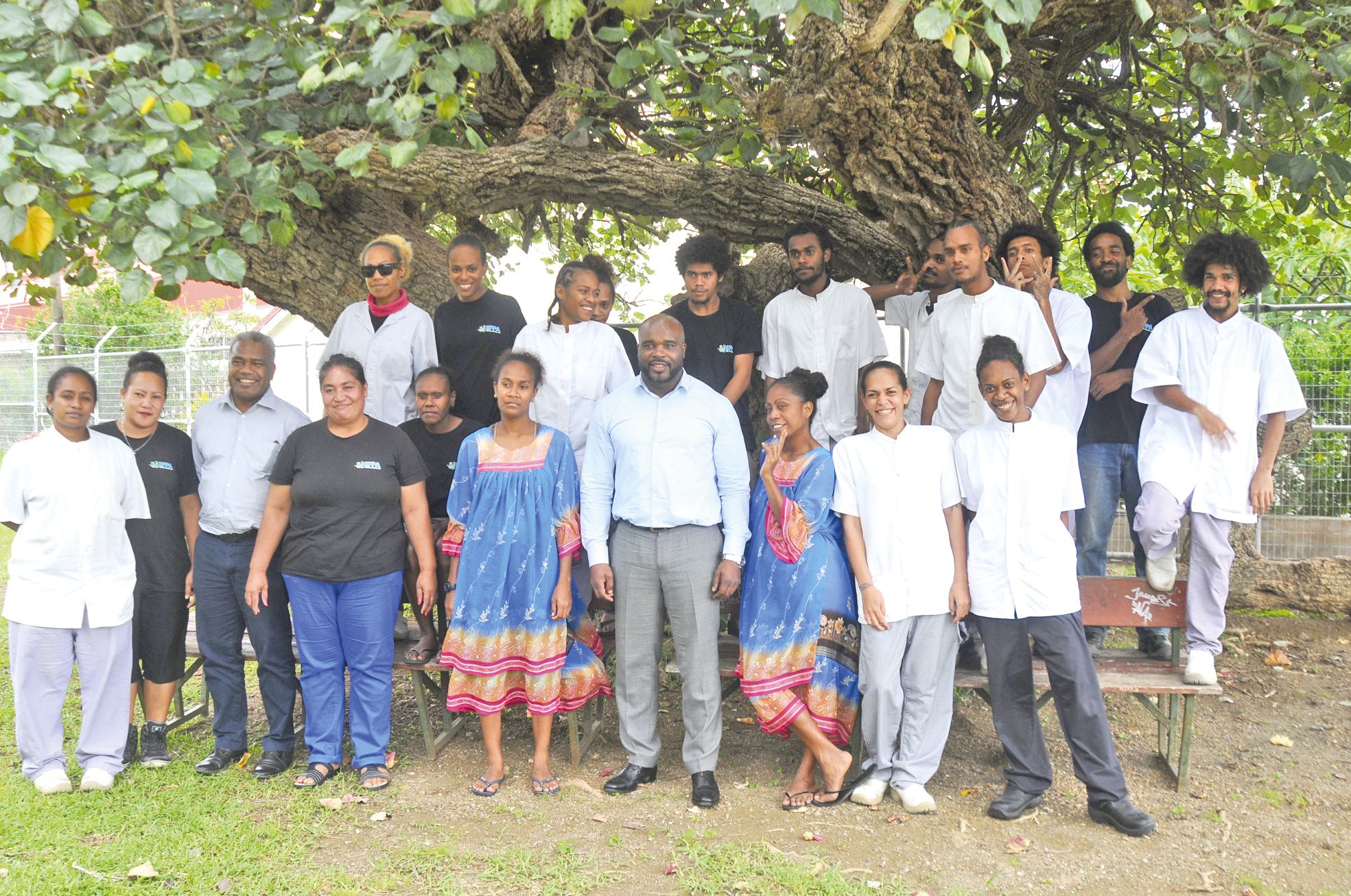 Le discours de Jean-Marc Mormeck a été bien accueilli par ces jeunes, autrefois en difficulté, qui ont envie de réussir.