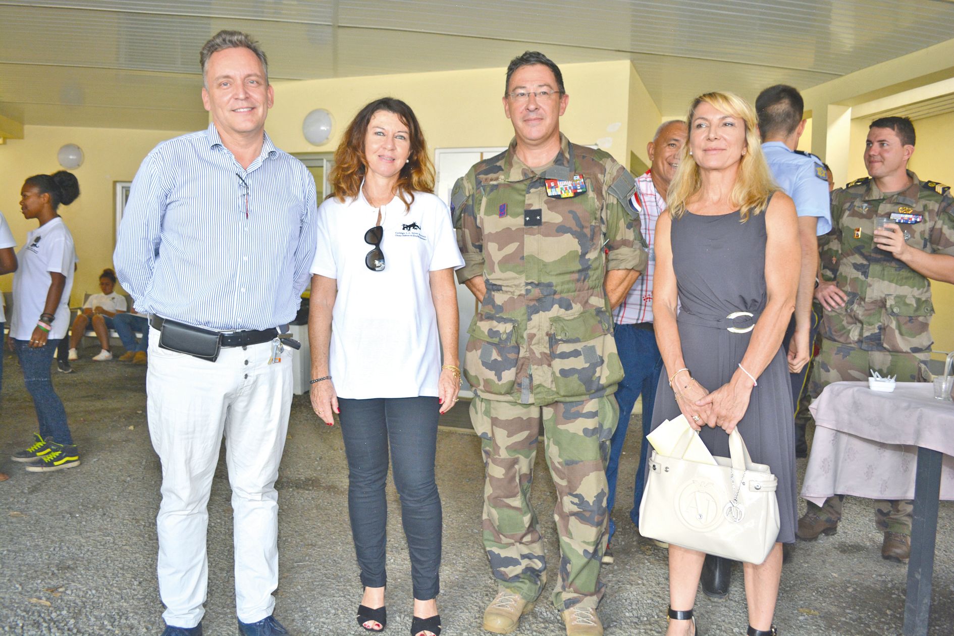« On est passé en six ans de une à seize classes défense sur le pays. Ce qui représente 8 à 10 % de la totalité des classes défenses nationales », s’est félicité Gonzague de la Bourdonnaye (à gauche), président de l’Association régionale des auditeurs de 