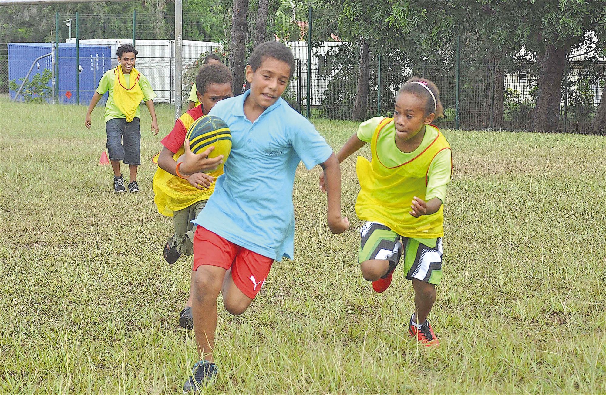 Le rugby est un peu l’activité chouchoute des élèves. Cette année, la ligue de rugby a proposé la Coupe des collèges de Touch rugby, pour les élèves de 6e dans un premier temps et hors cadre UNSS.