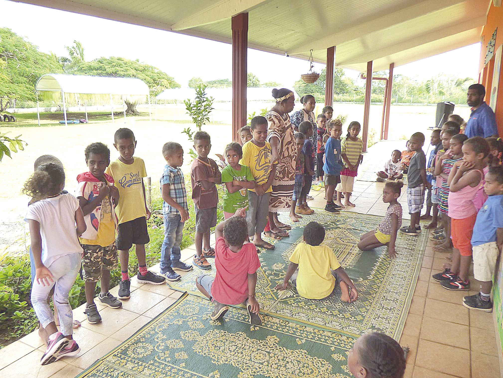 Près de deux cents élèves ont été reçus à l’école  de Hmelek pour cette journée spéciale.