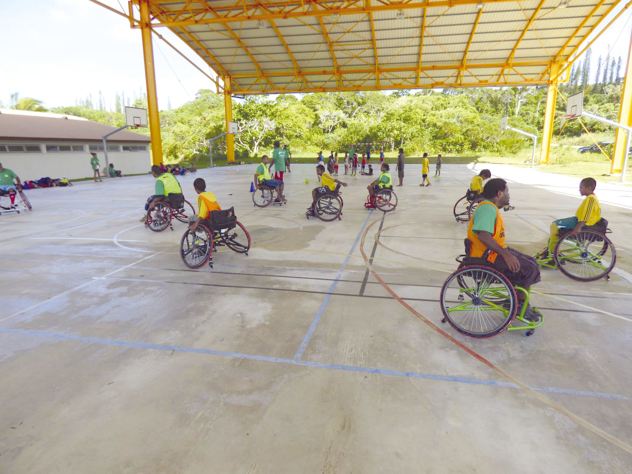 De multiples activités sportives ont été proposées tout  au long de cette journée.