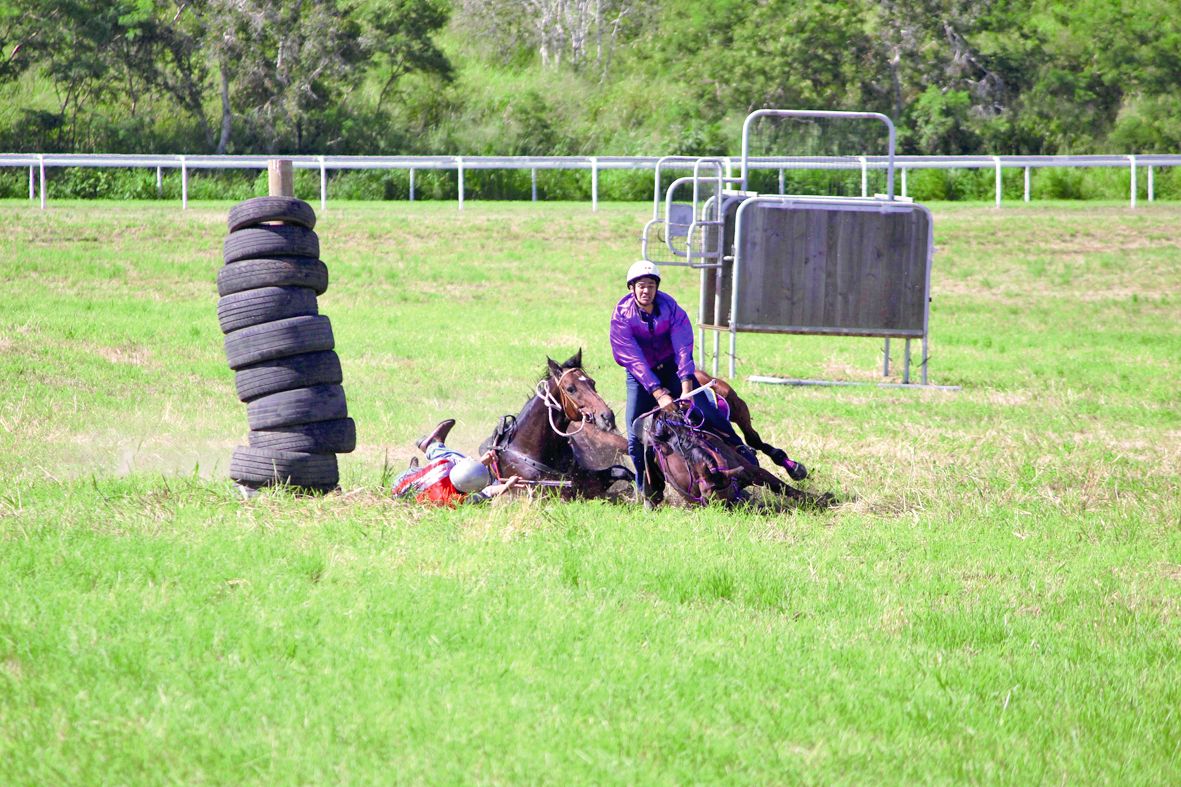 La première épreuve de stock de l’année s’est également déroulée à La Foa, au milieu  de l’hippodrome Banu. En théorie, il devrait y en avoir une à chaque réunion hippique.