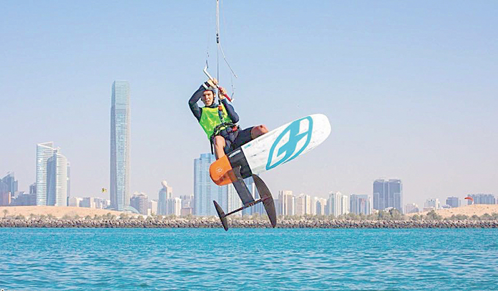 Fin février, Titouan Galéa avait participé à une compétition à Abou Dhabi, aux Émirats arabes unis. Il avait terminé à la 4e place.Photo D.R.
