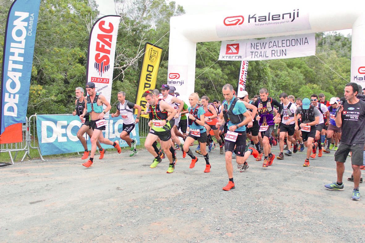 En comptant les quatre épreuves, ce sont plus de 800 personnes qui ont participé au Xterra Caledonia, samedi.
