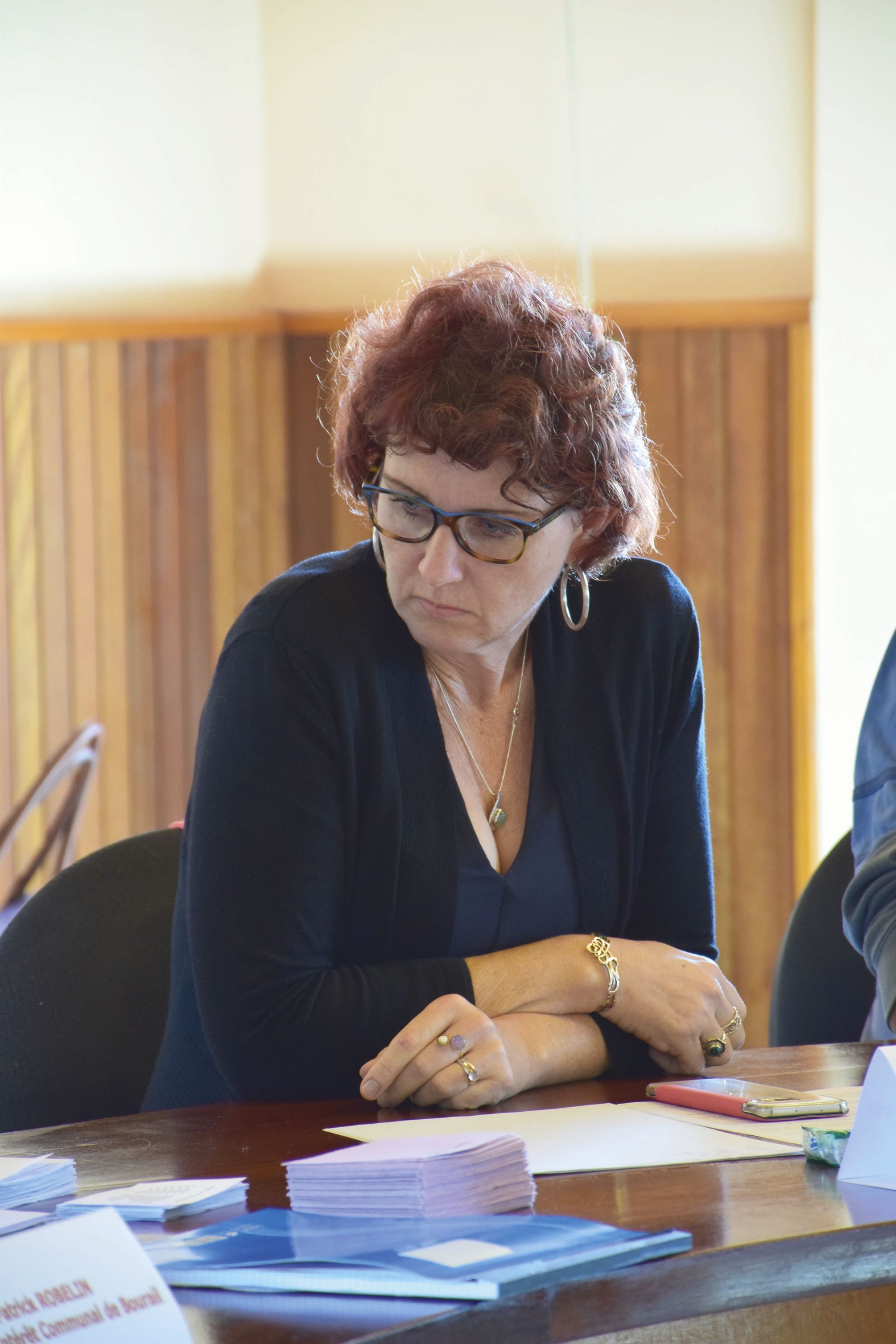 Les sept adjoints au maireDu premier au septième  (de gauche à droite et de haut en bas sur les photos) : Gyslène Dambreville, Mario Bouearan, Josselyne Montazi, Denis Milliard (absent hier, photo d’archives), Odile Obry, Jean-Paul Robelin,  Frédéric Lalè