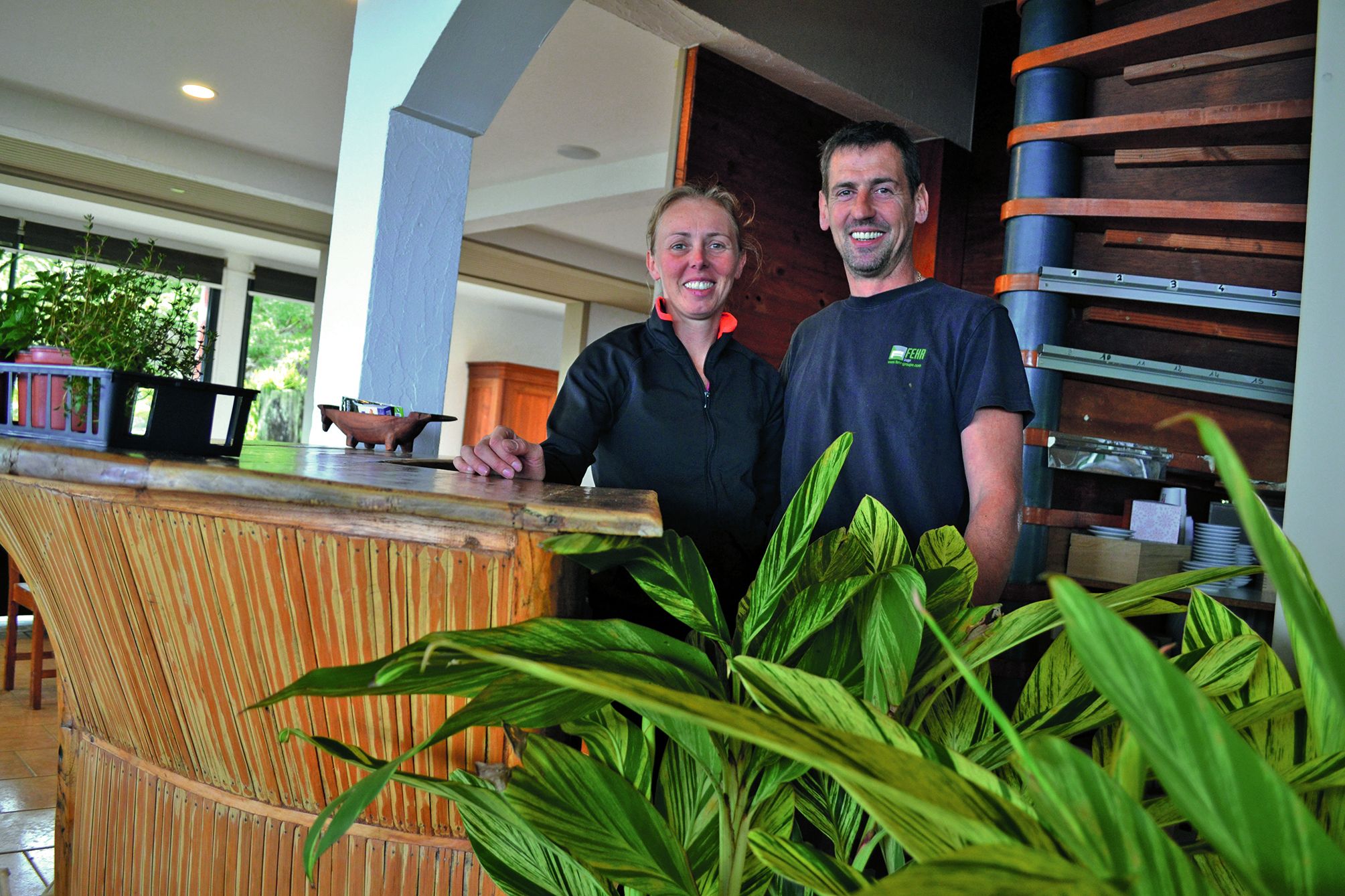 Depuis mars, Tania et Joël Bouferrache étaient sur le pont pour rénover et rouvrir, ce samedi, le restaurant de l’auberge.