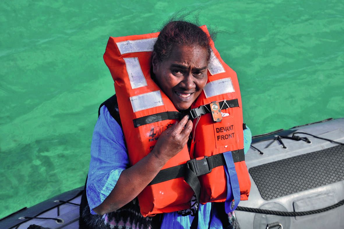 Une expérience inédite pour beaucoup, comme maîtresse Marguerite qui a accompagné les CM2 de Tadine et est parvenue à surmonter ses appréhensions sous les encouragements de ses élèves.